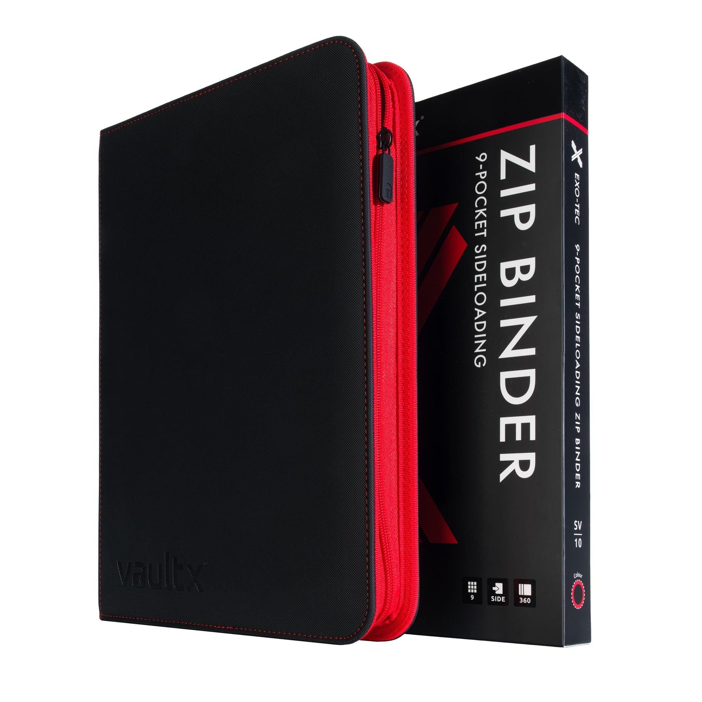 9-Pocket Exo-Tec® Zip Binder SV10