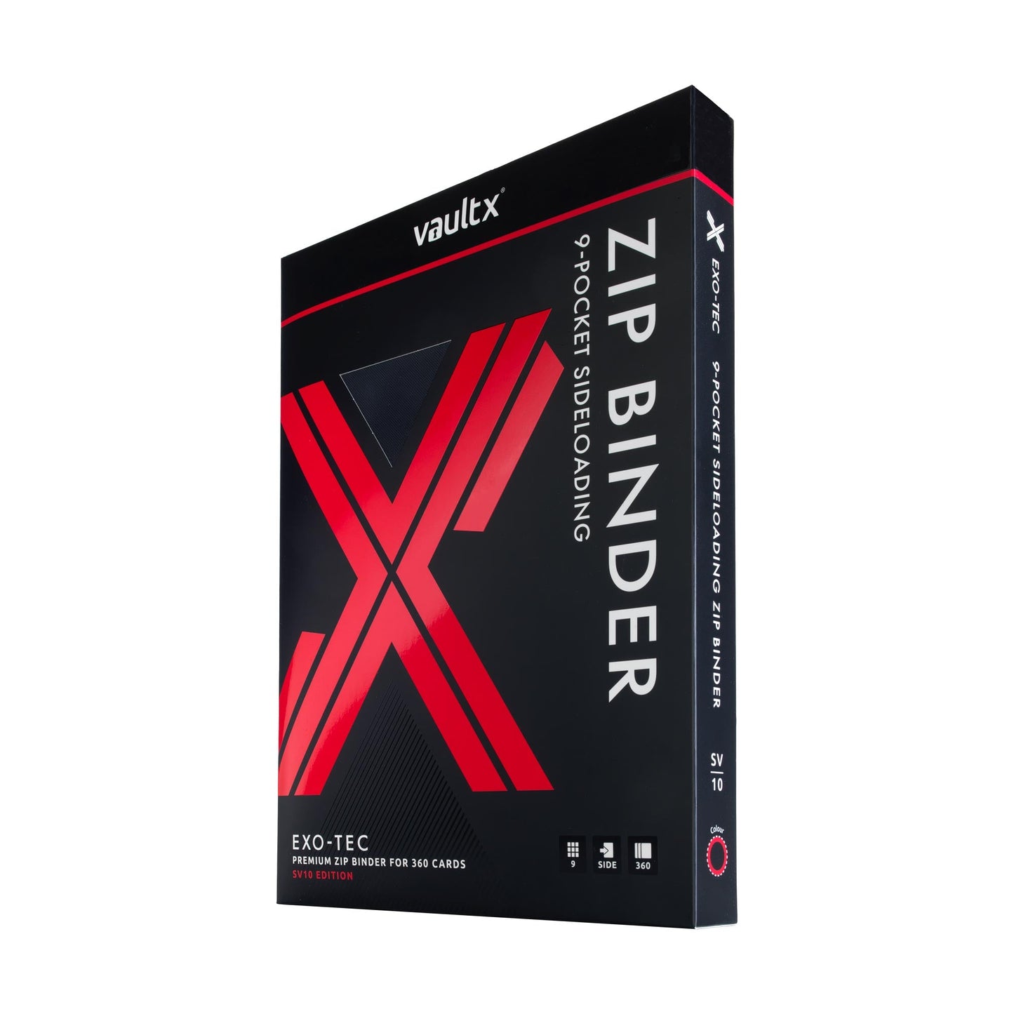 9-Pocket Exo-Tec® Zip Binder SV10