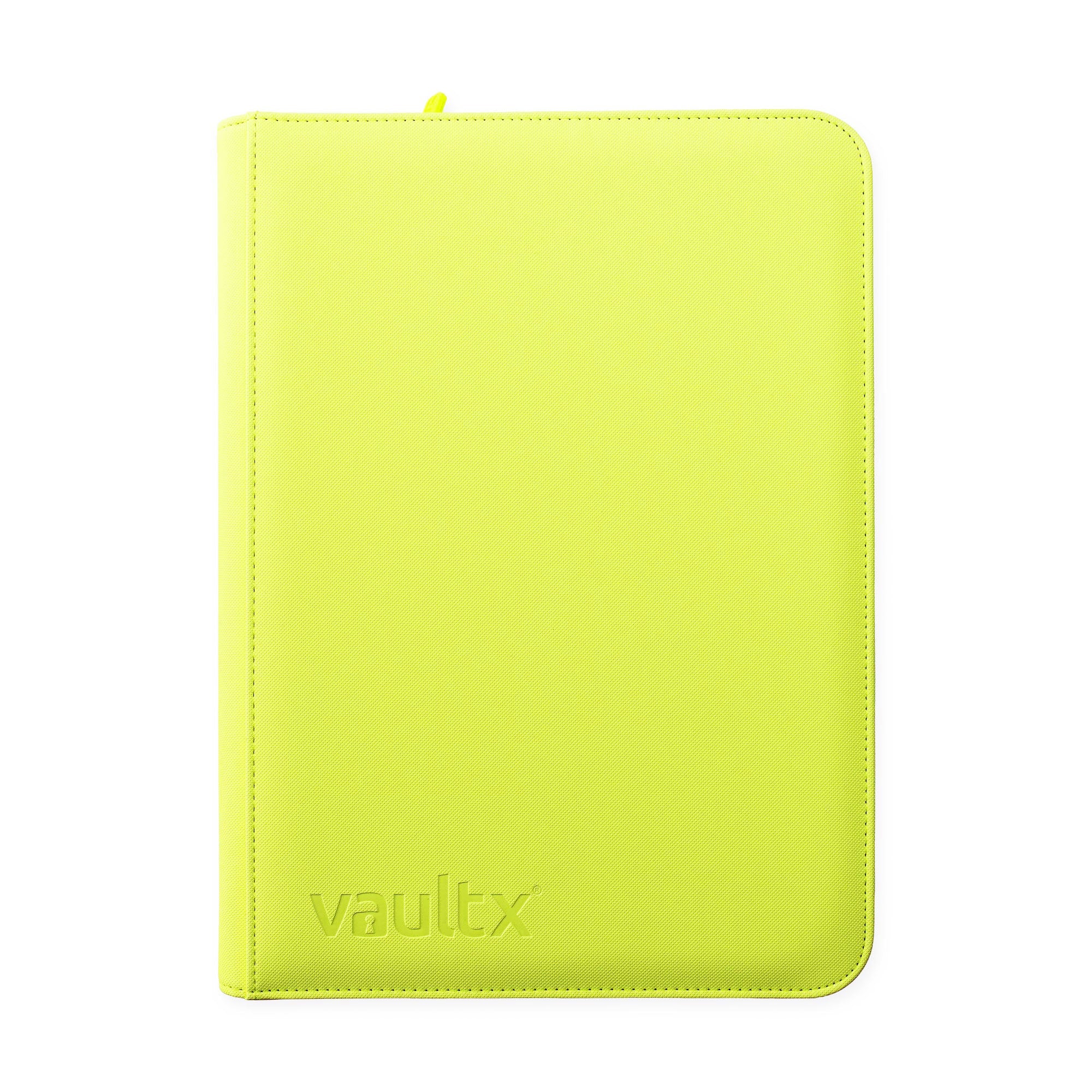 9-Pocket Exo-Tec® Zip Binder Neon Yellow – Vault X EU