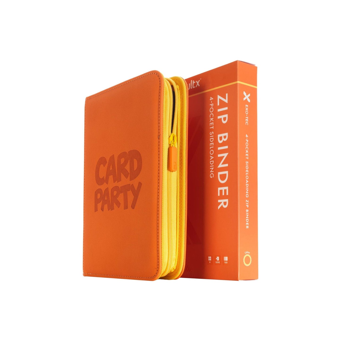 Card Party 4 San Diego 4-Pocket Exo-Tec® Zip Binder
