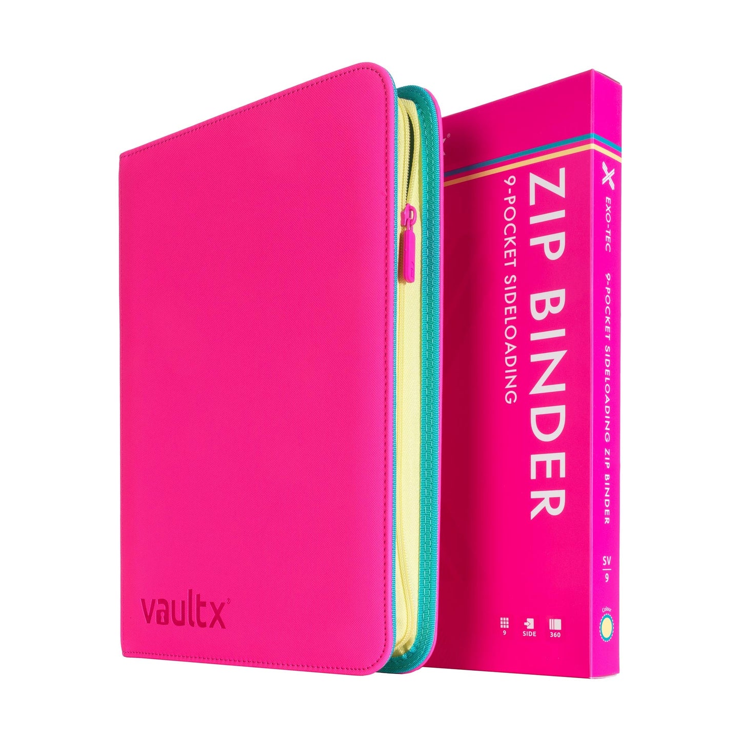 9-Pocket Exo-Tec® Zip Binder SV9