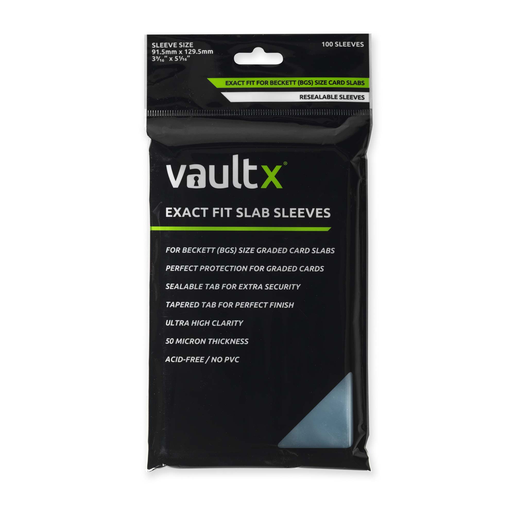 Exact Fit Slab Sleeves BGS Vault X EU Exact Fit Slab Sleeves BGS Vault X EU