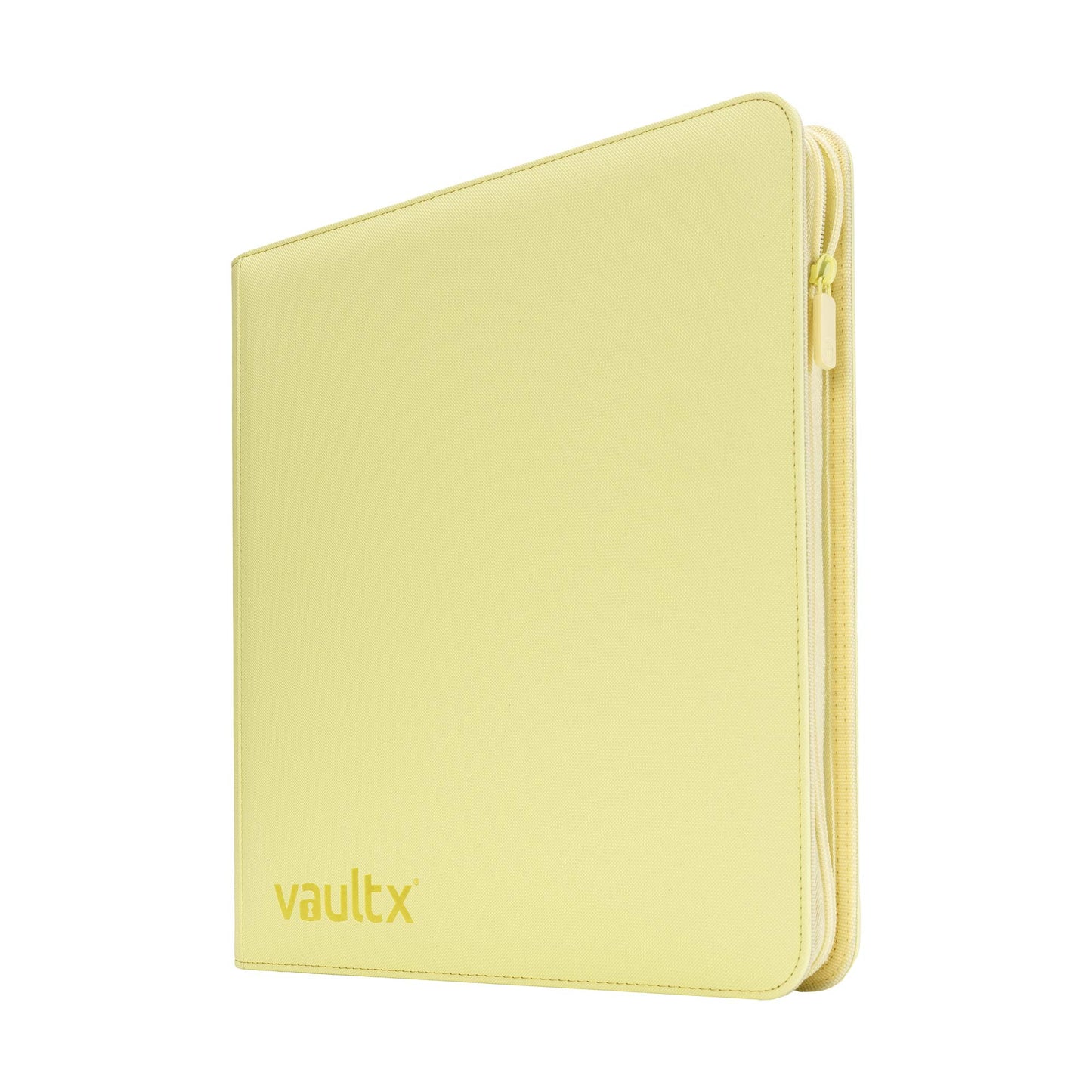 12-Pocket Exo-Tec® Zip Binder Pastel Yellow