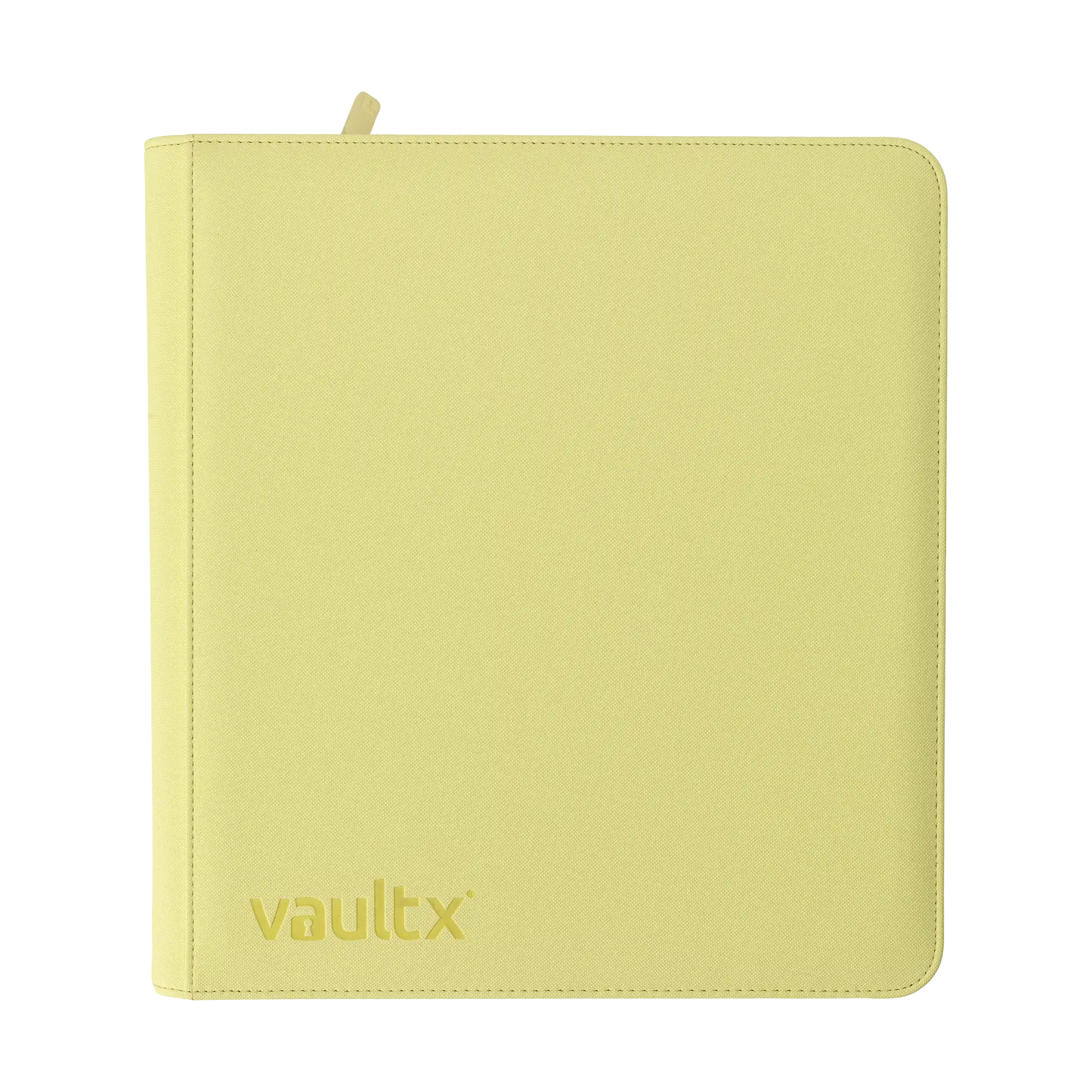 12-Pocket Exo-Tec® Zip Binder Pastel Yellow