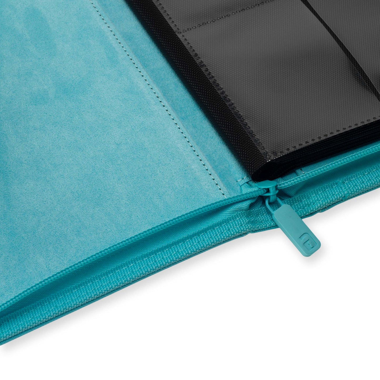 4-Pocket Exo-Tec® Zip Binder Pastel Blue