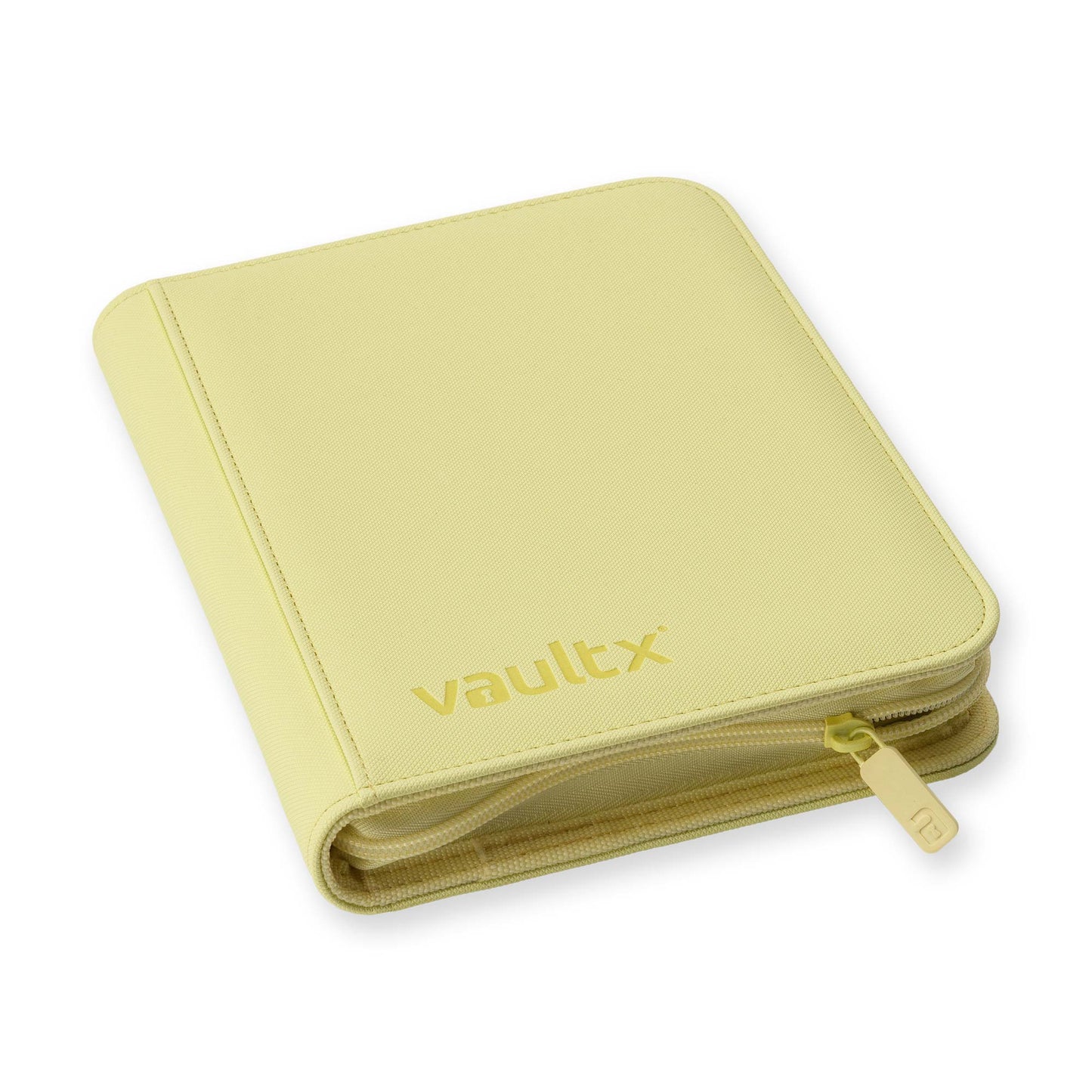 4-Pocket Exo-Tec® Zip Binder Pastel Yellow