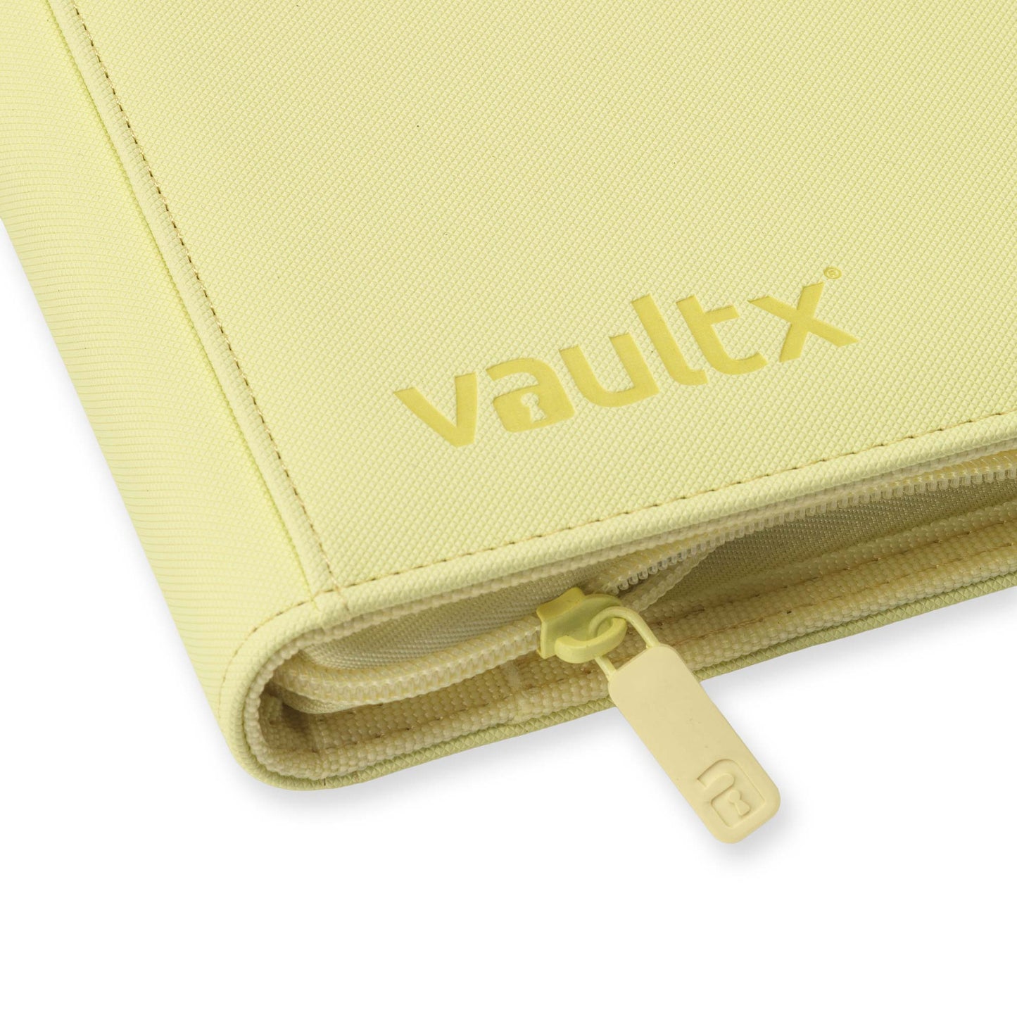 4-Pocket Exo-Tec® Zip Binder Pastel Yellow