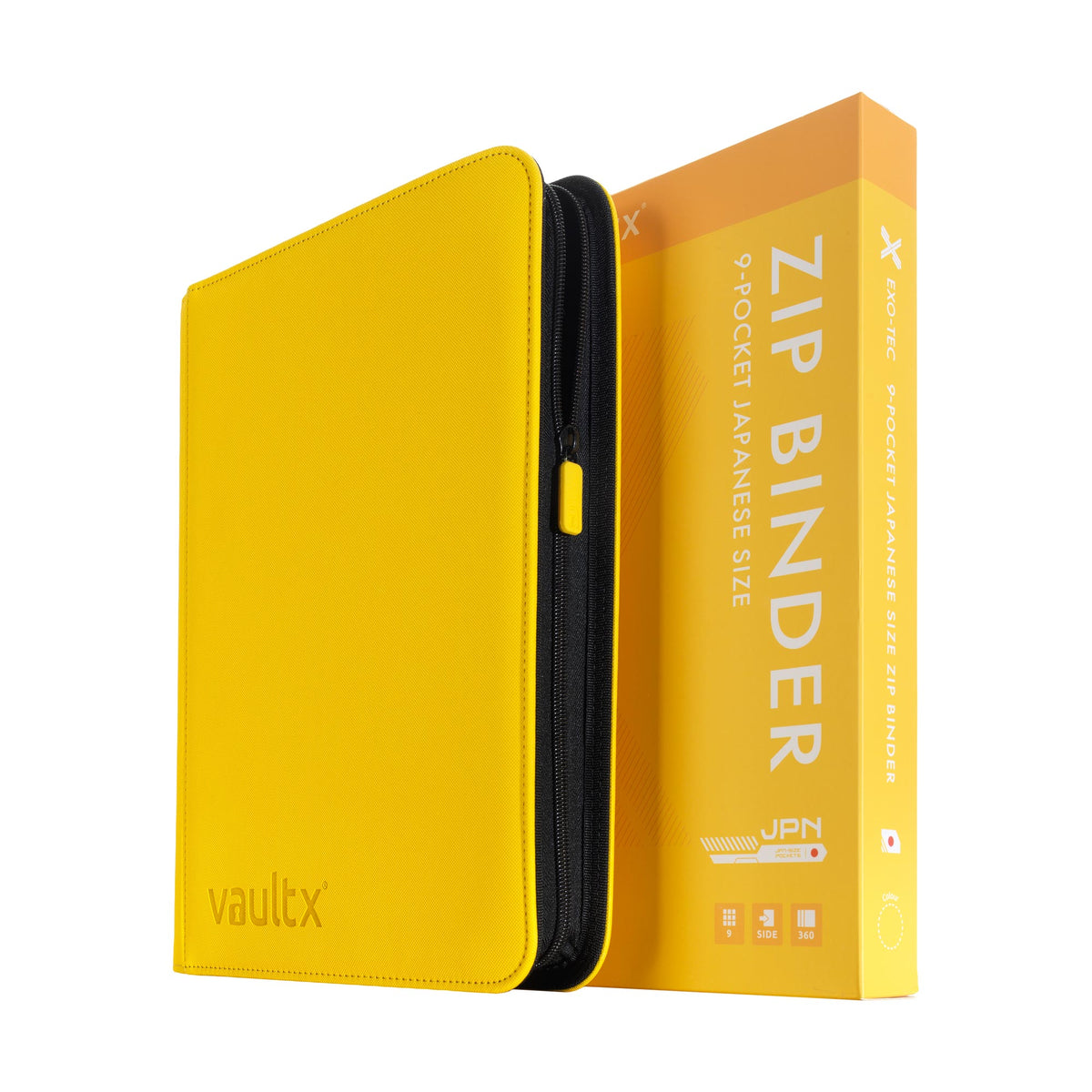 9-Pocket Exo-Tec® Japanese Size Zip Binder