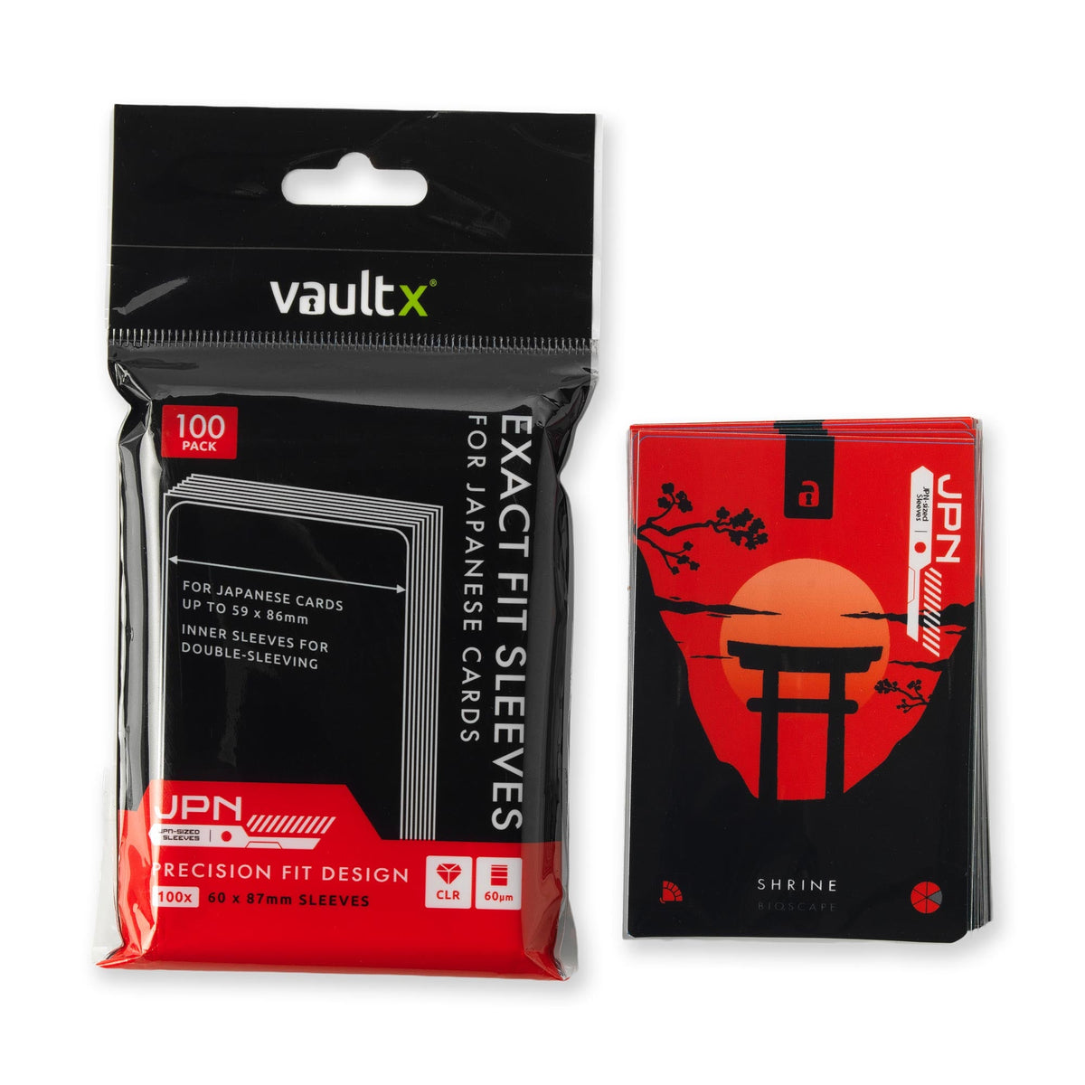 Exact Fit Sleeves for Japanese Size Cards
