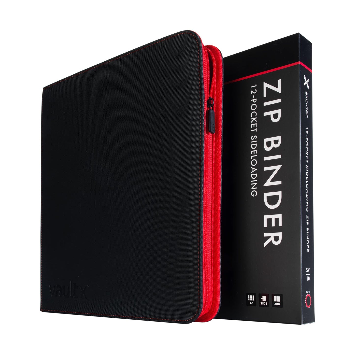 12-Pocket Exo-Tec® Zip Binder SV10