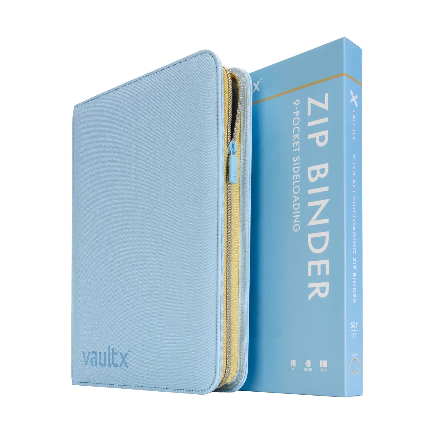 9-Pocket Exo-Tec® Zip Binder SET11