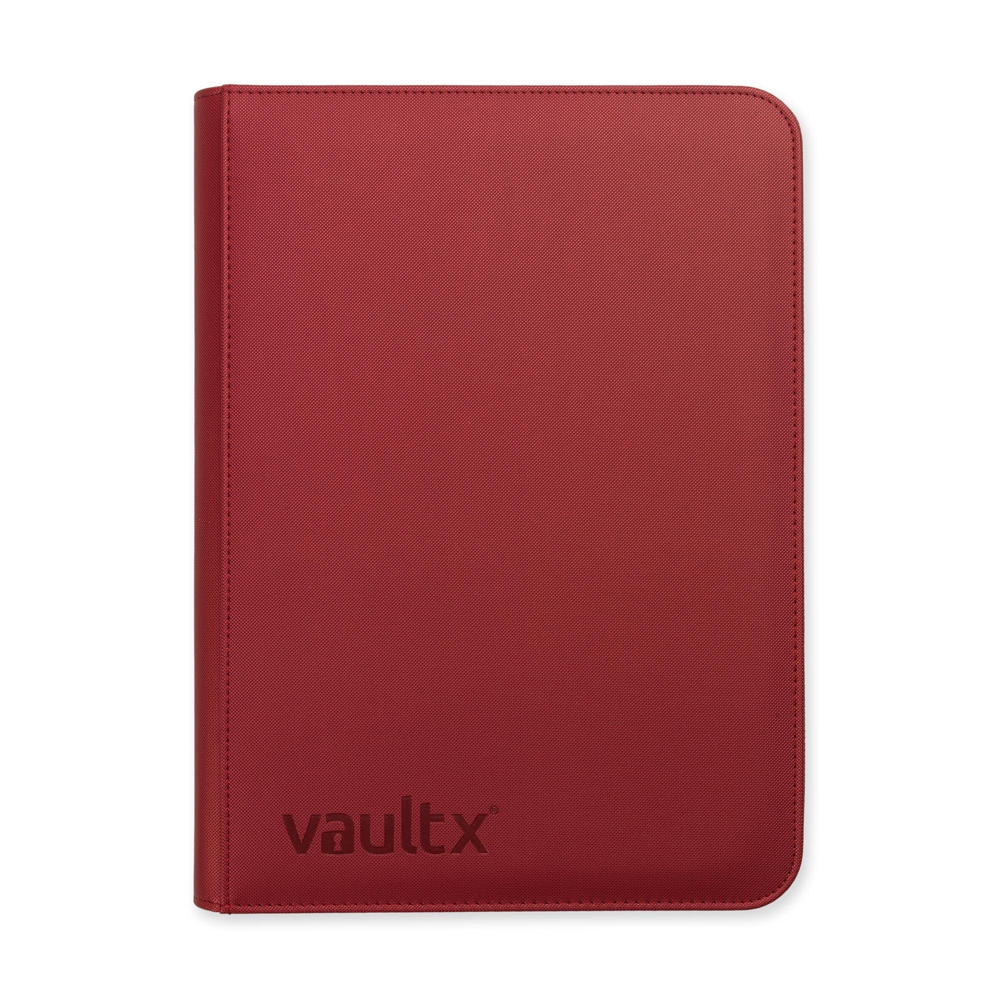 9-Pocket Exo-Tec® Zip Binder Metallic Red – Vault X EU