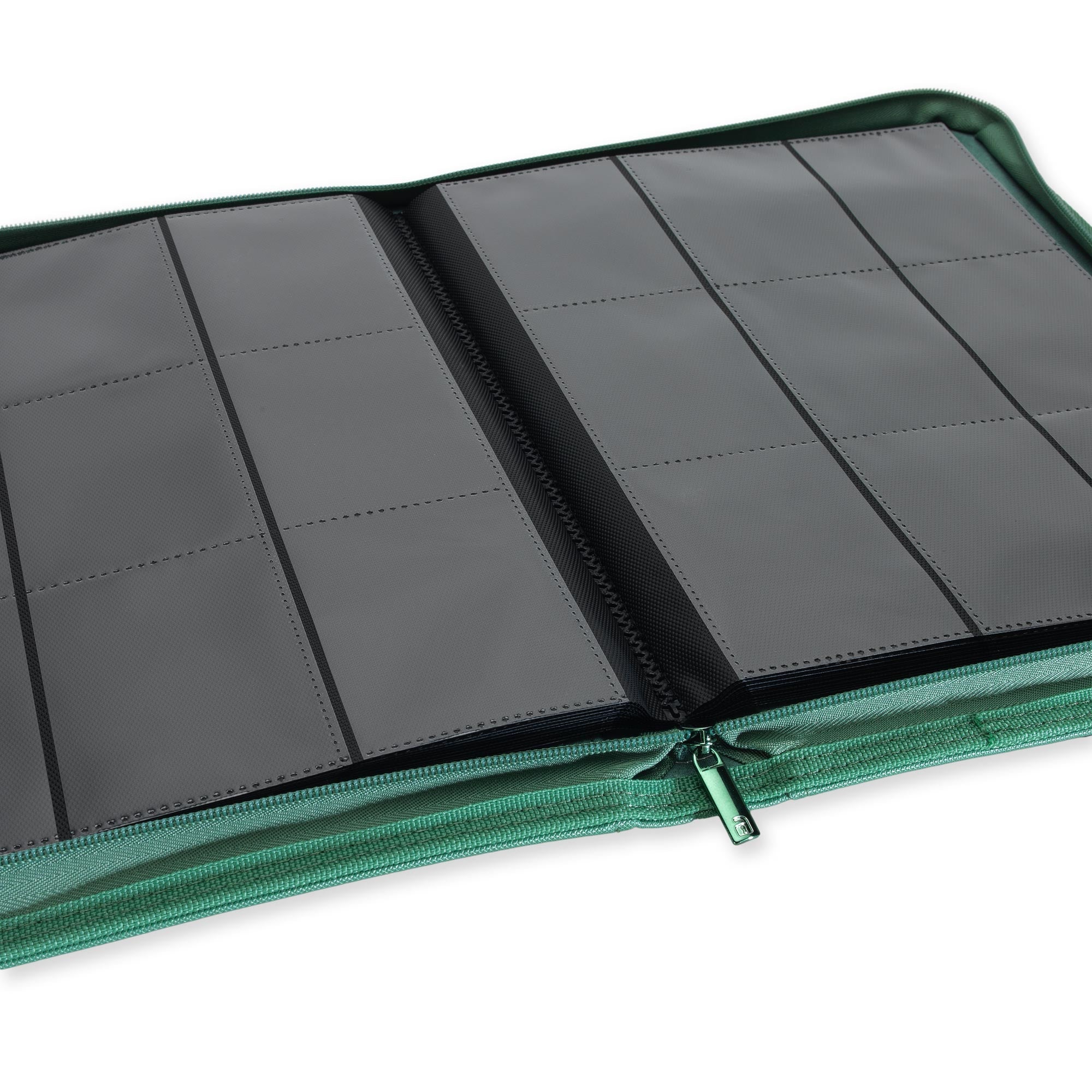 9-Pocket Exo-Tec® Zip Binder Metallic Green – Vault X EU