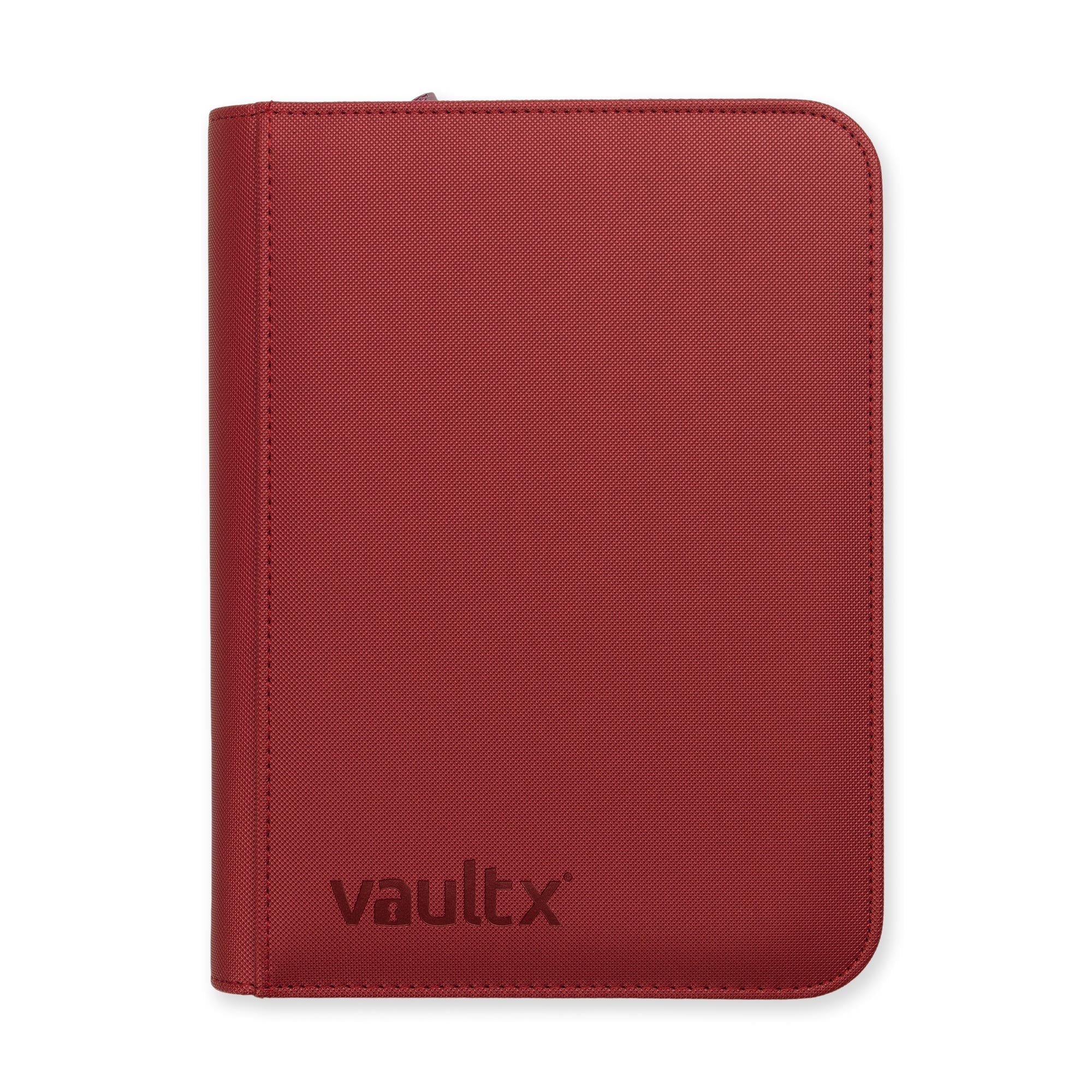 4-Pocket Exo-Tec® Zip Binder Metallic Red – Vault X EU
