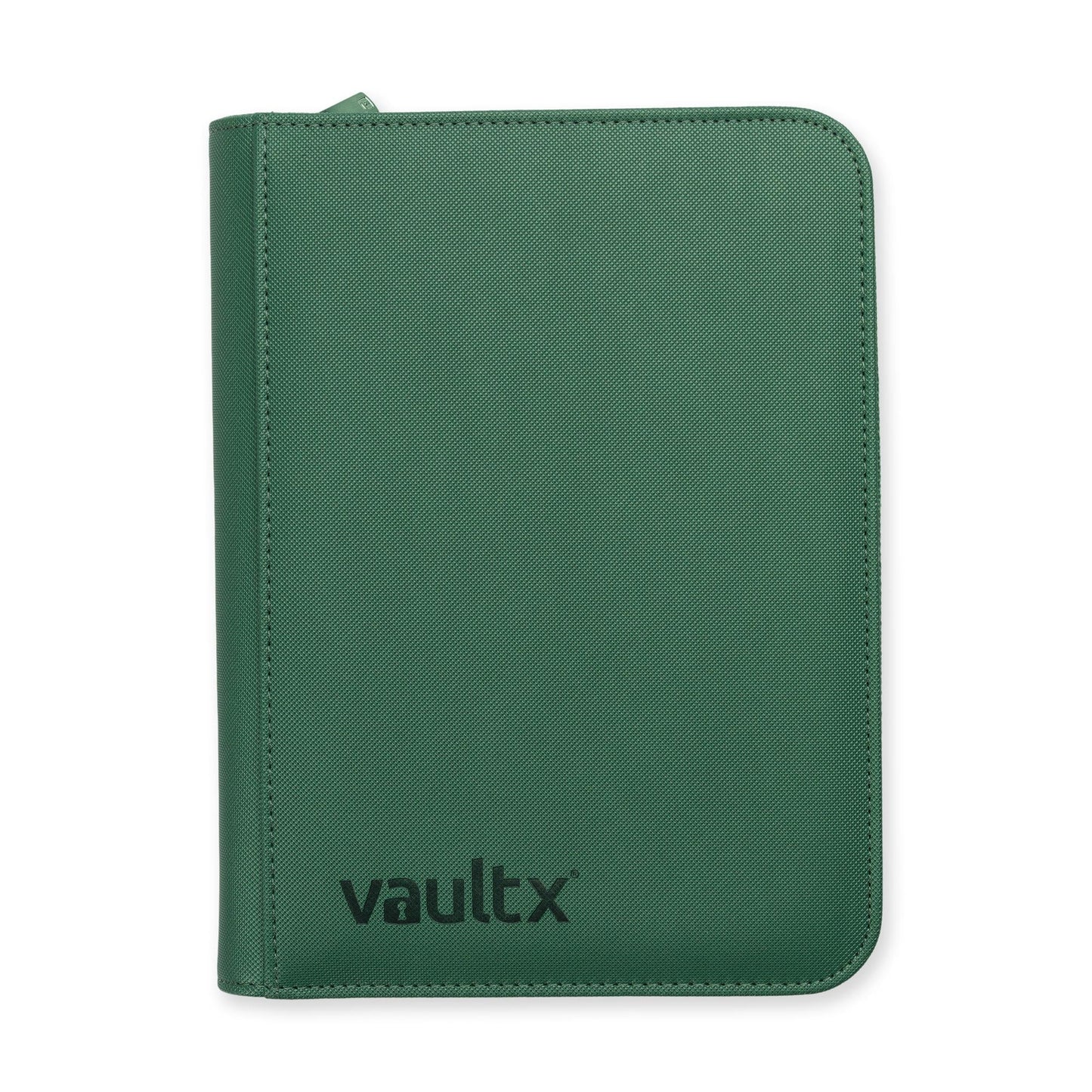 4-Pocket Exo-Tec® Zip Binder Metallic Green