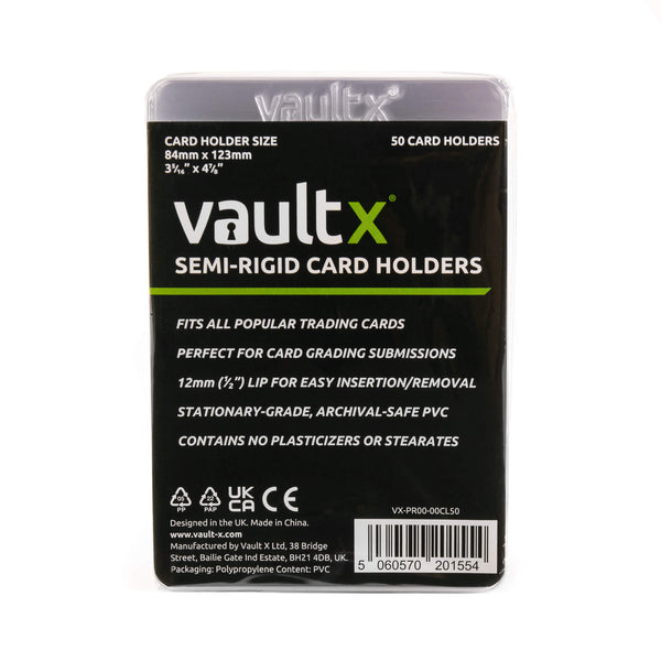 Semi-Rigid Card Holders – Vault X EU