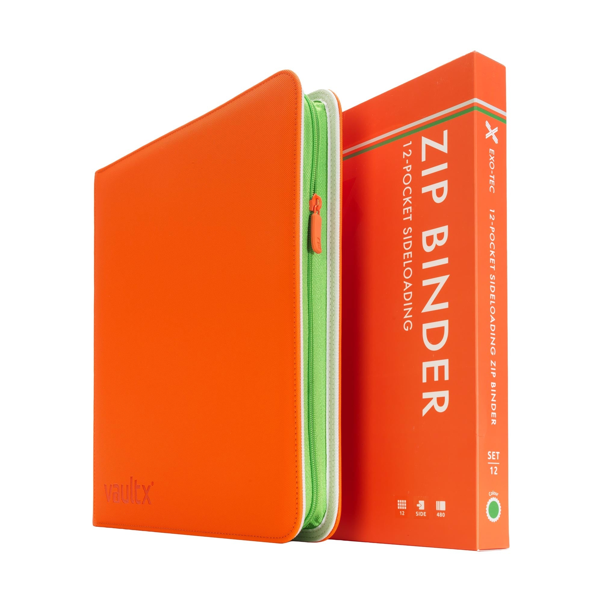 EXEO TECH EXT01-DMCU / EXT01-DSCU 6台セット 12-Pocket Exo-Tec® Zip Binder SET12 – Vault X EU