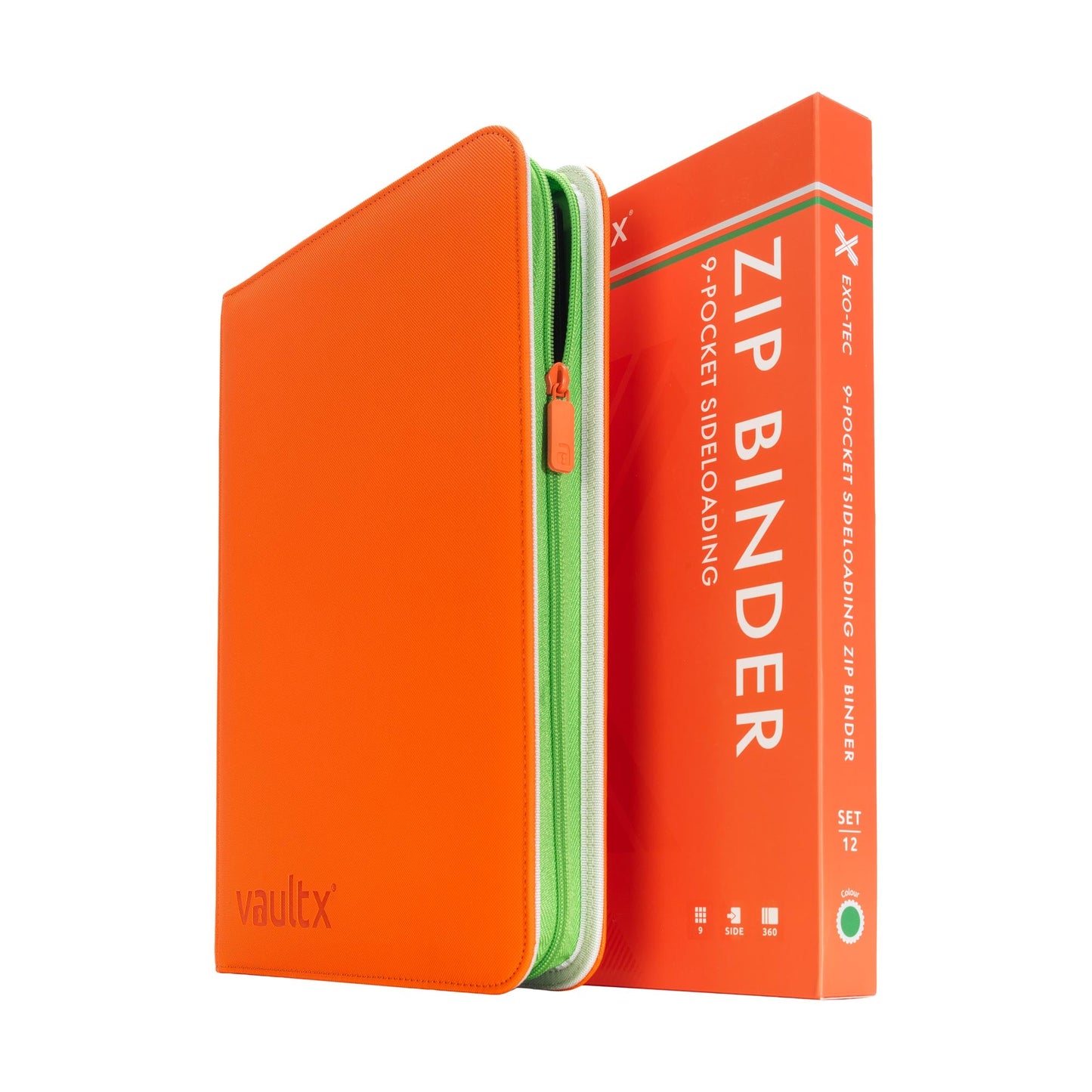 9-Pocket Exo-Tec® Zip Binder SET12