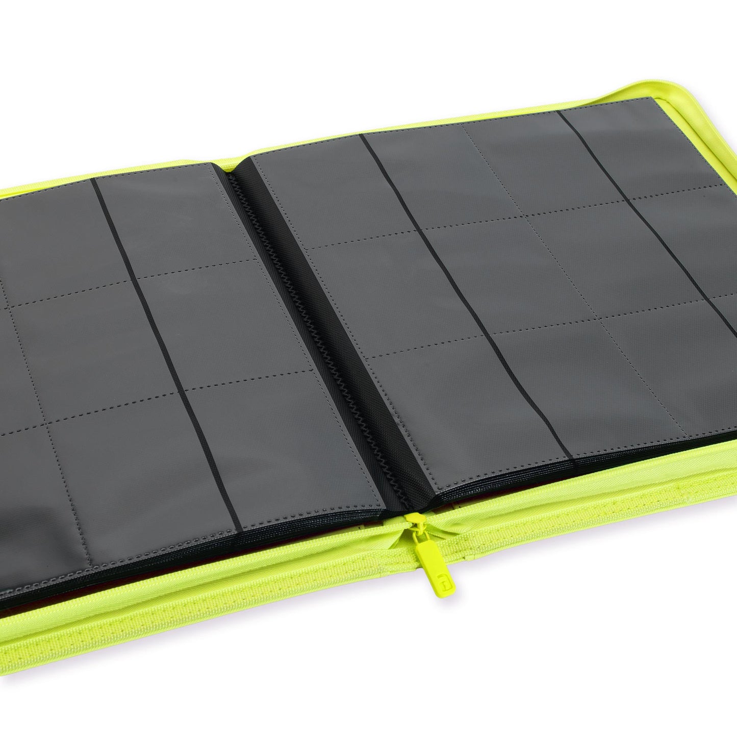 12-Pocket Exo-Tec® Zip Binder Neon Yellow
