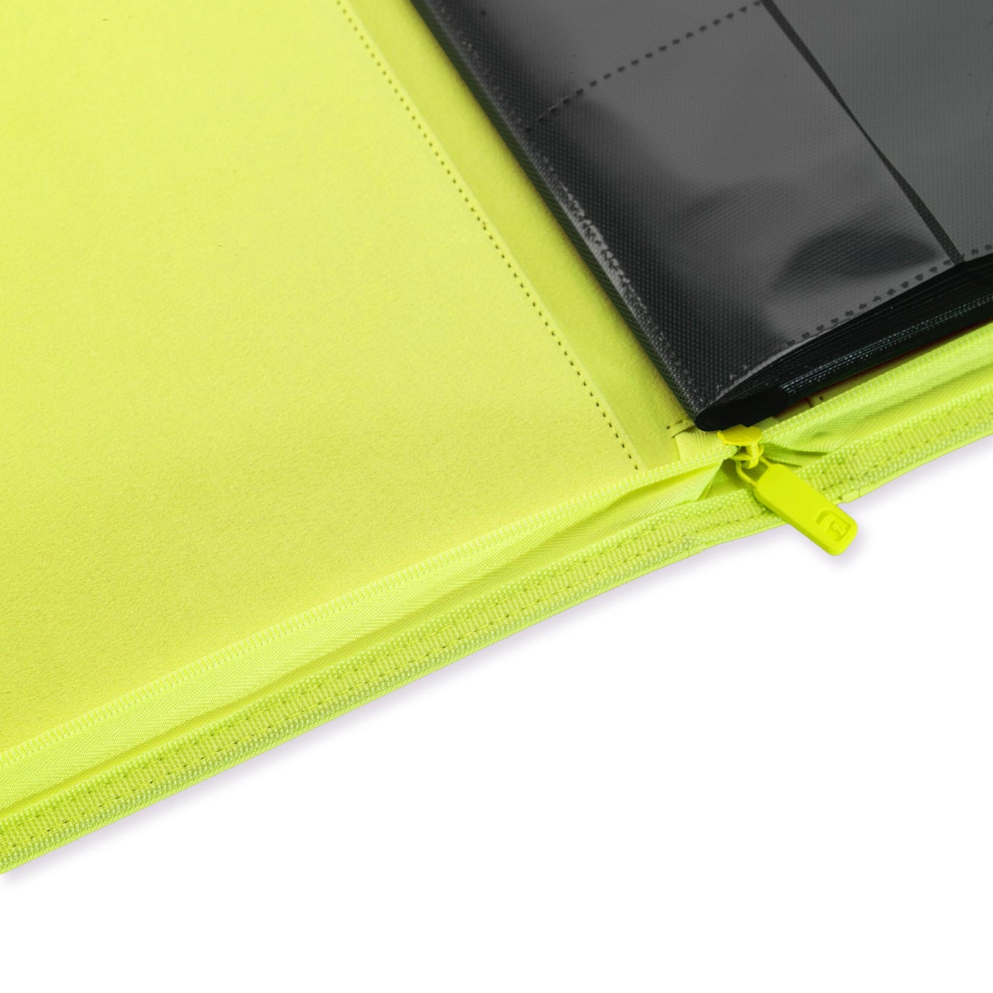 12-Pocket Exo-Tec® Zip Binder Neon Yellow