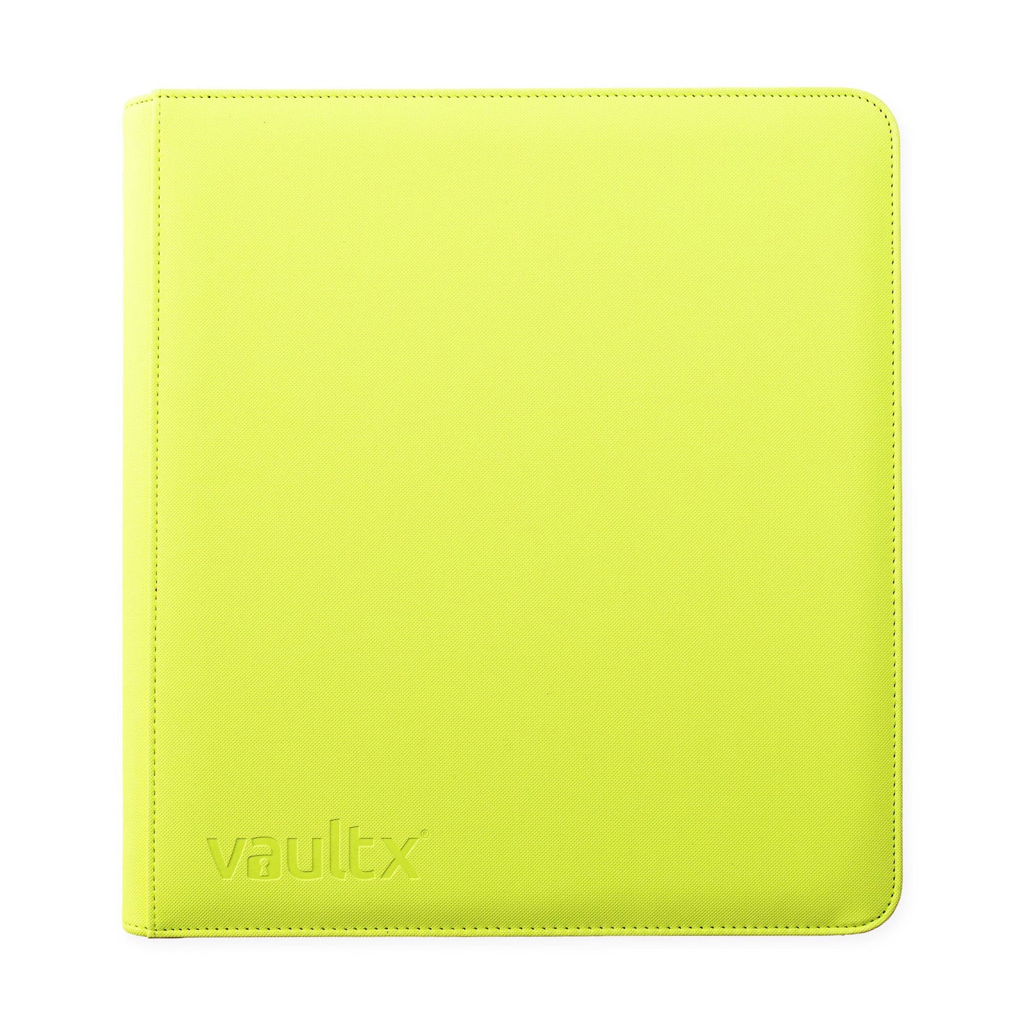 12-Pocket Exo-Tec® Zip Binder Neon Yellow