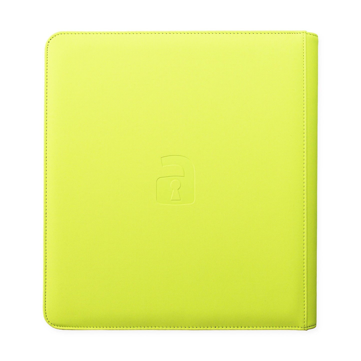 12-Pocket Exo-Tec® Zip Binder Neon Yellow