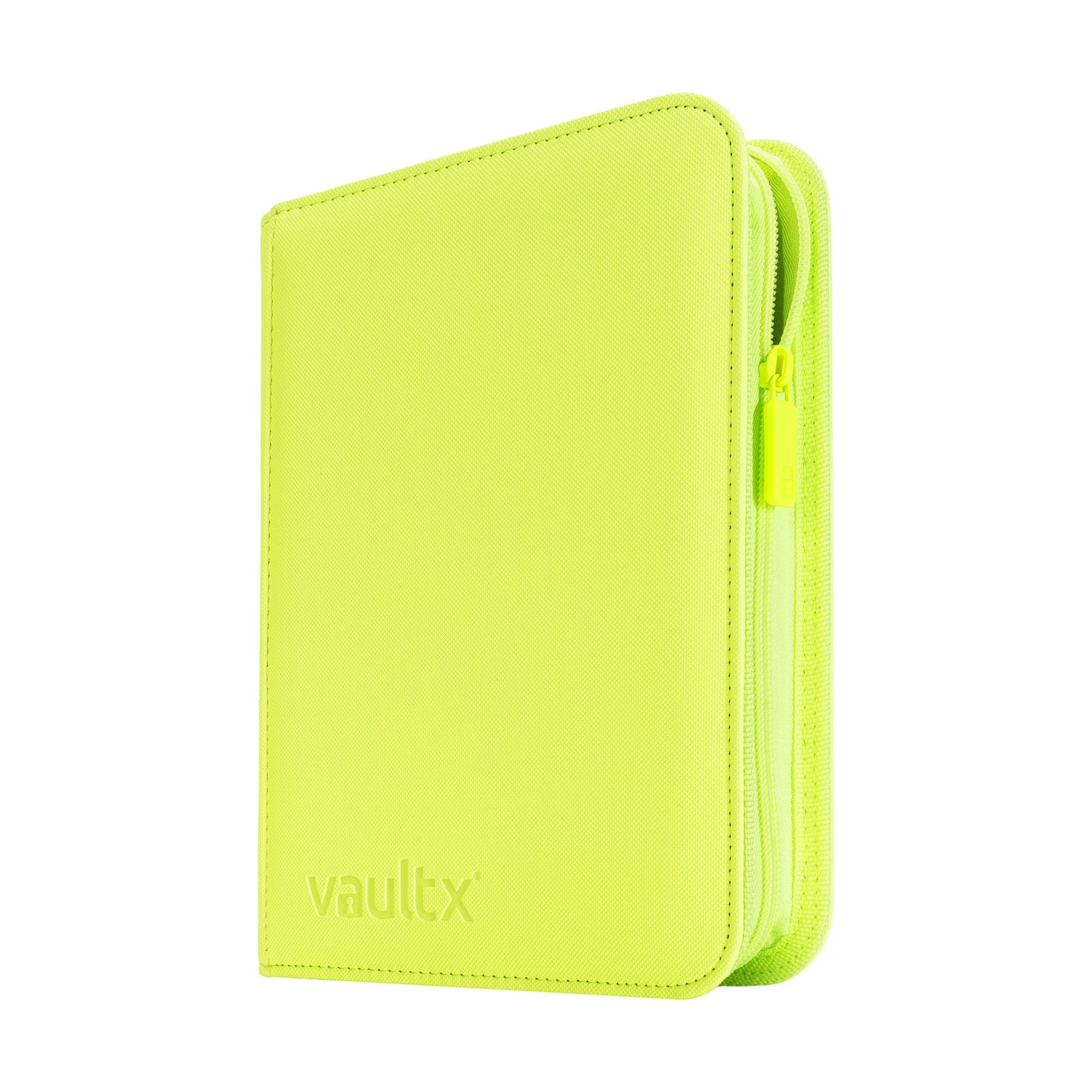 4-Pocket Exo-Tec® Zip Binder Neon Yellow