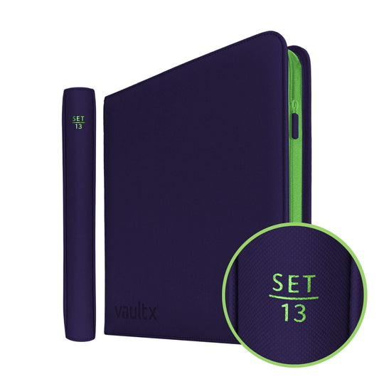 12-Pocket Exo-Tec® Zip Binder SET13