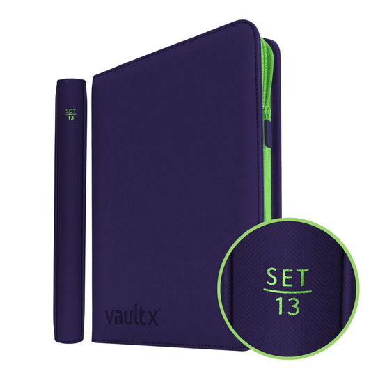 9-Pocket Exo-Tec® Zip Binder SET13