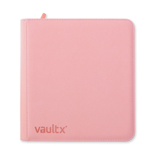 12-Pocket Exo-Tec® Zip Binder Just Pink