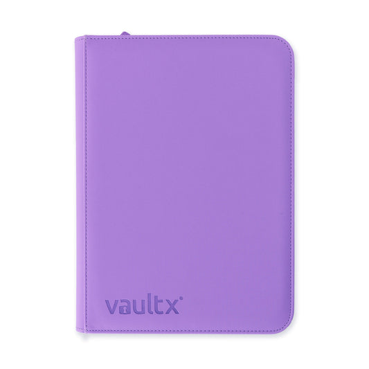 9-Pocket Exo-Tec® Zip Binder Just Purple