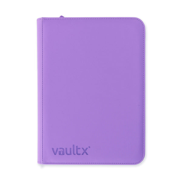 9-Pocket Exo-Tec® Zip Binder Just Purple – Vault X EU