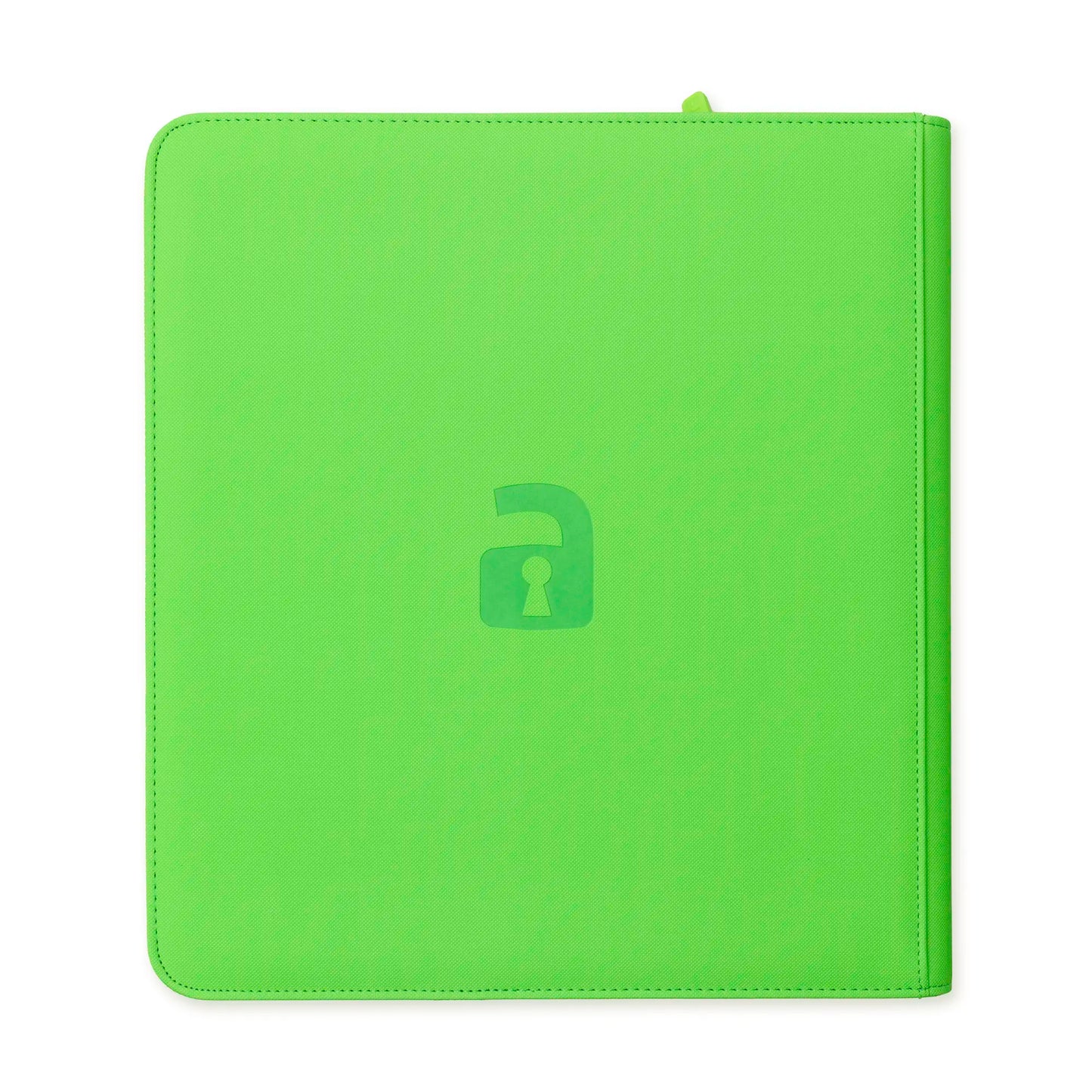 12-Pocket Exo-Tec® Zip Binder Neon Green