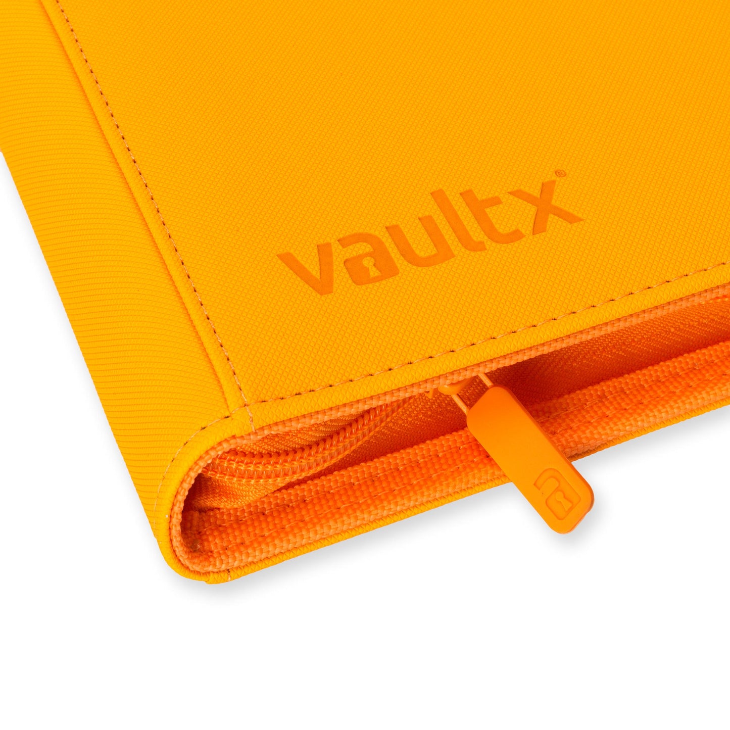 4-Pocket Exo-Tec® Zip Binder Neon Orange