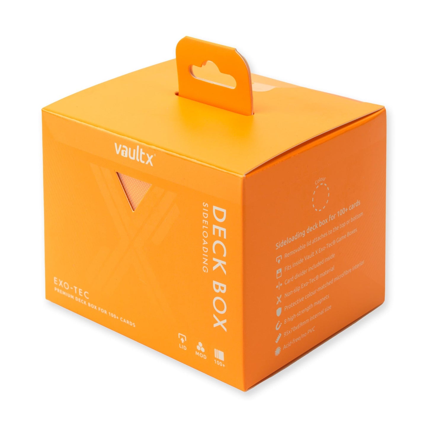 Exo-Tec® Sideloading Deck Box 100+ Neon Orange