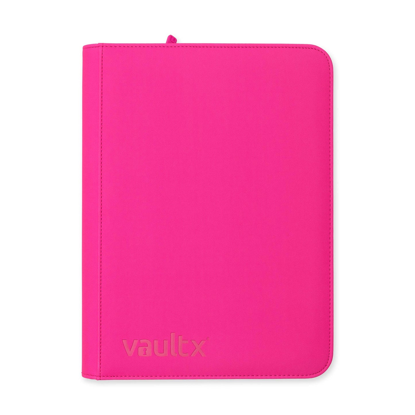 9-Pocket Exo-Tec® Zip Binder Neon Pink