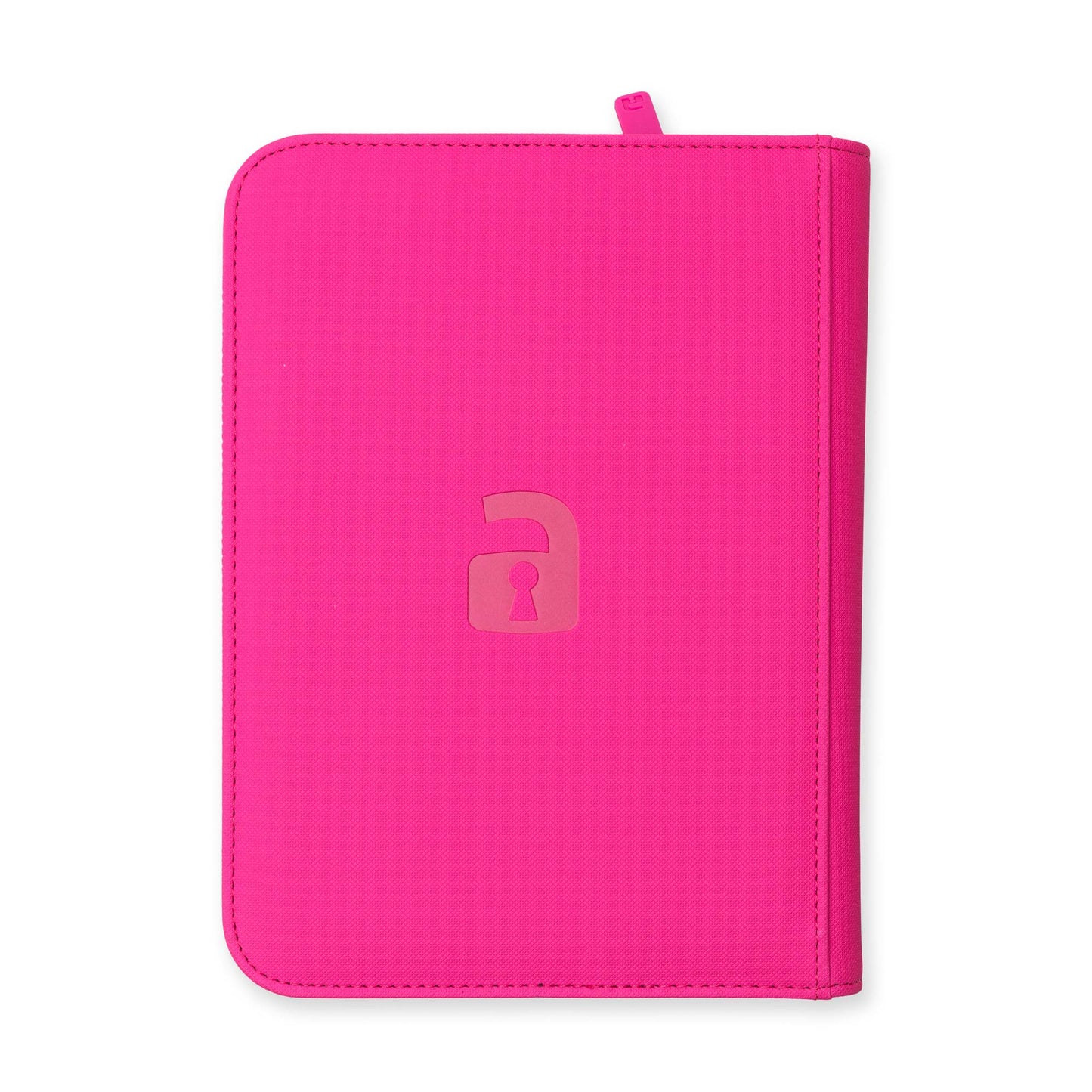 4-Pocket Exo-Tec® Zip Binder Neon Pink