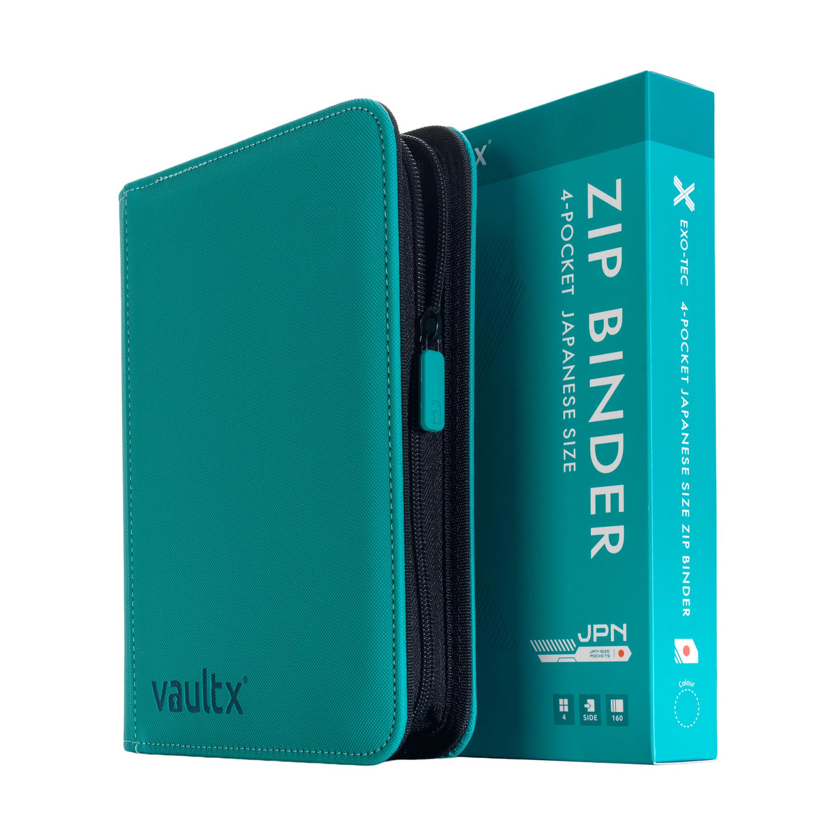 4-Pocket Exo-Tec® Japanese Size Zip Binder