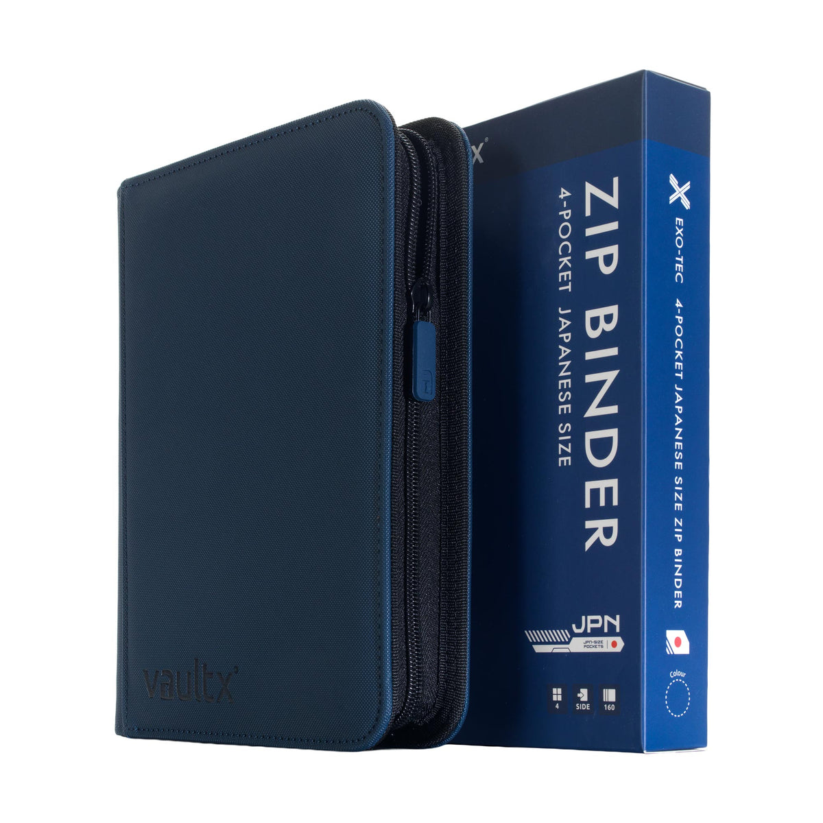 4-Pocket Exo-Tec® Japanese Size Zip Binder