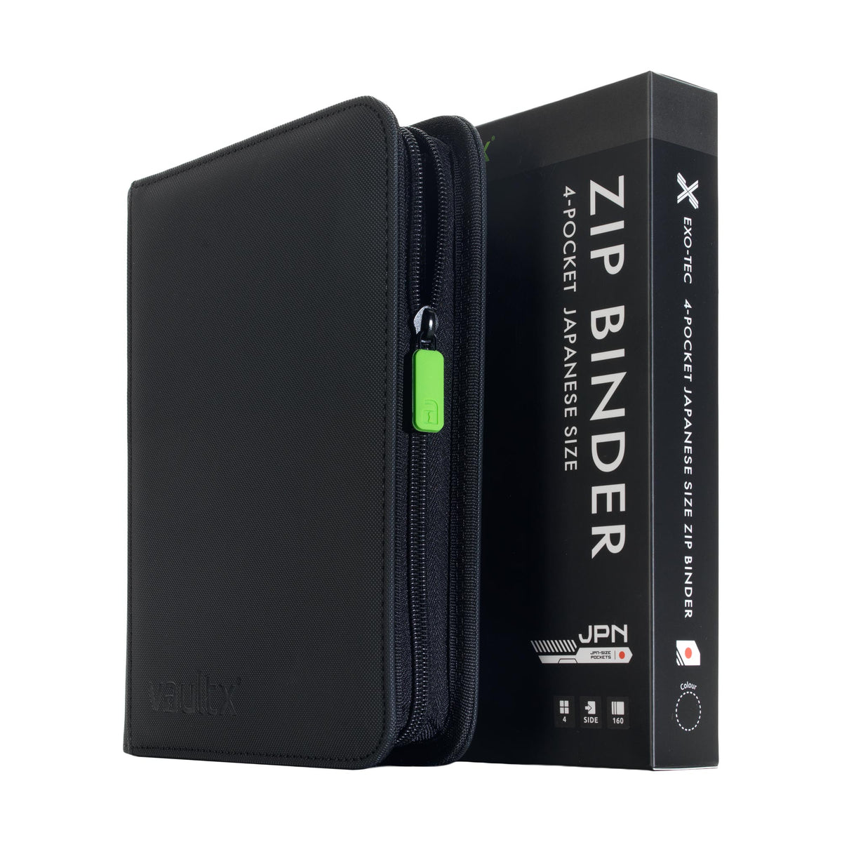4-Pocket Exo-Tec® Japanese Size Zip Binder