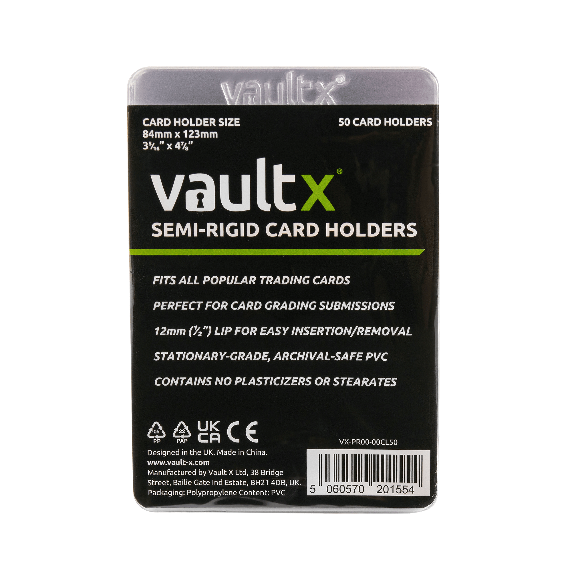 Semi-Rigid Card Holders – Vault X EU