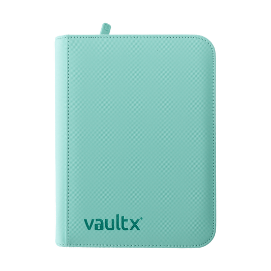 4-Pocket Exo-Tec® Zip Binder Mint Green